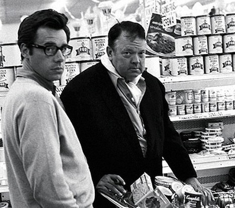 Image result for peter bogdanovich and orson welles